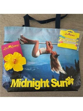 AUTOGRAPHED Zara Larsson Midnight Sun Tour VIP Totebag and merch